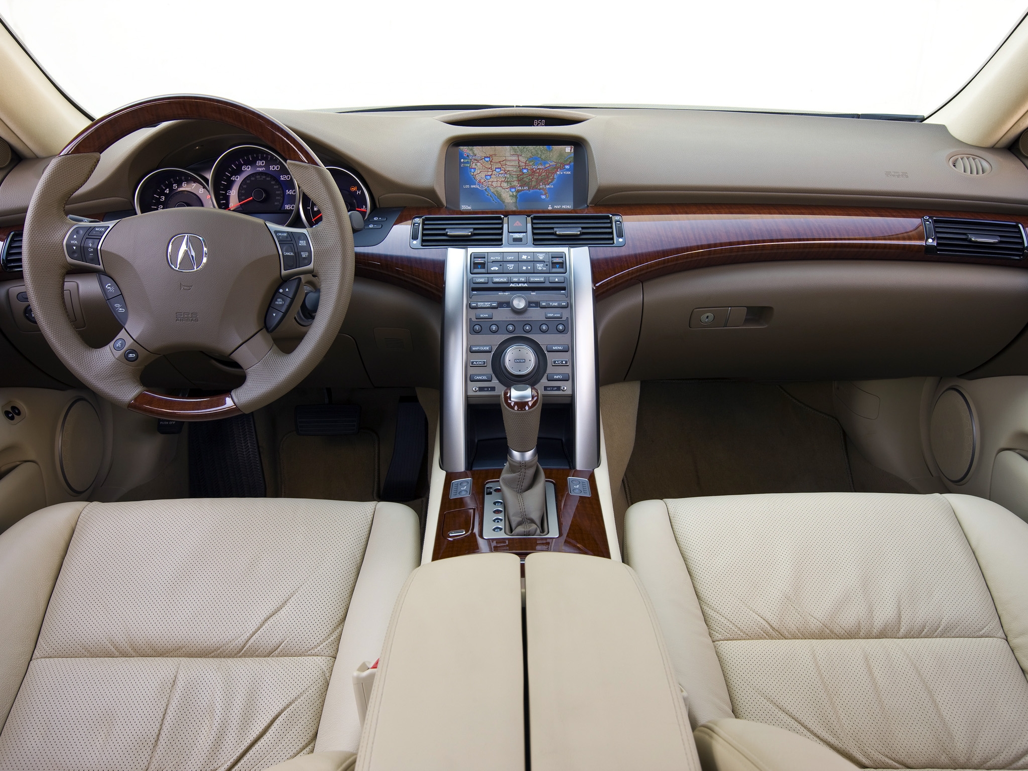 acura, interior, cars, akura, steering wheel, rudder, salon, speedometer, rl phone background