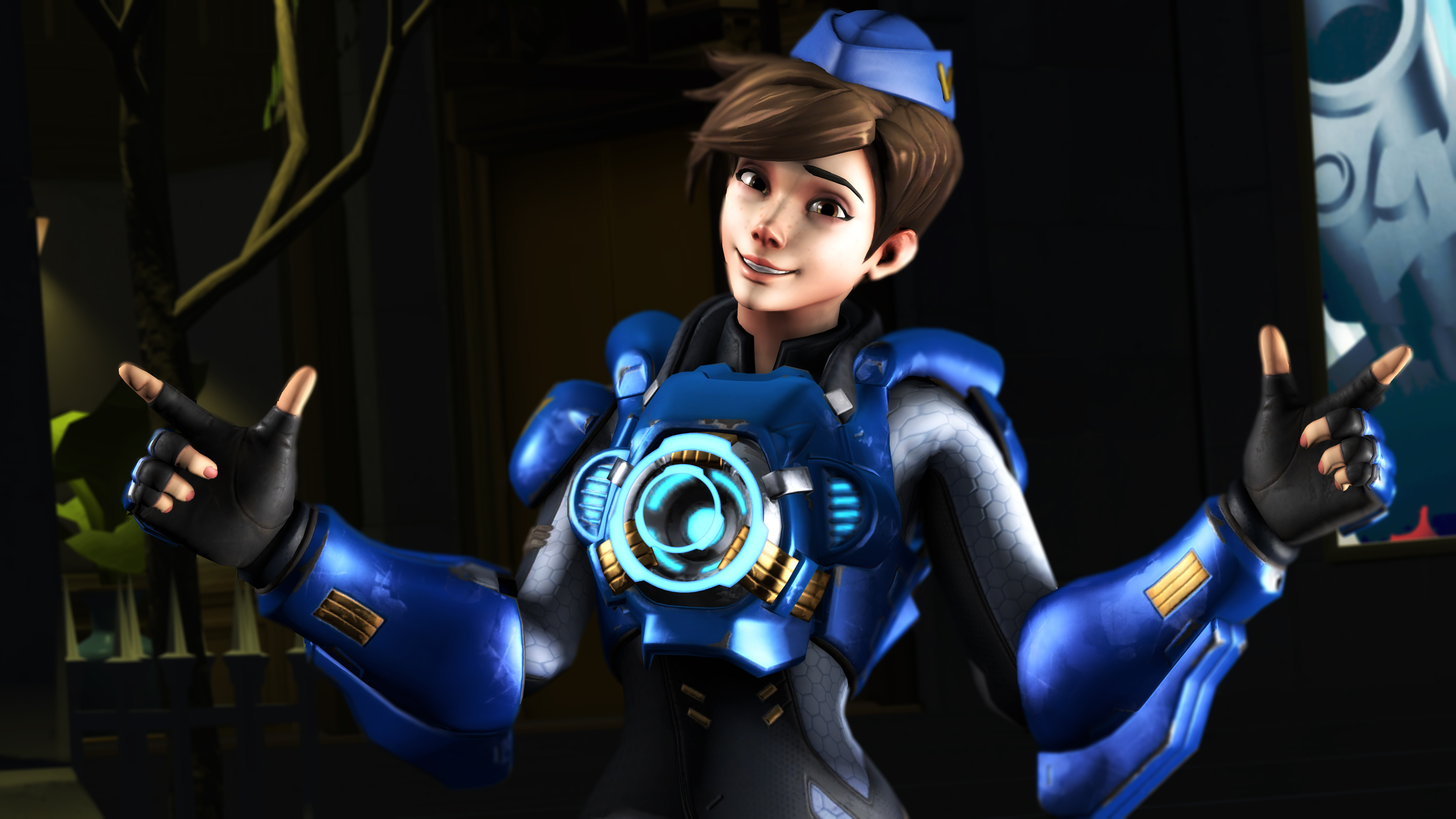 Download mobile wallpaper Overwatch, Video Game, Tracer (Overwatch) for free.