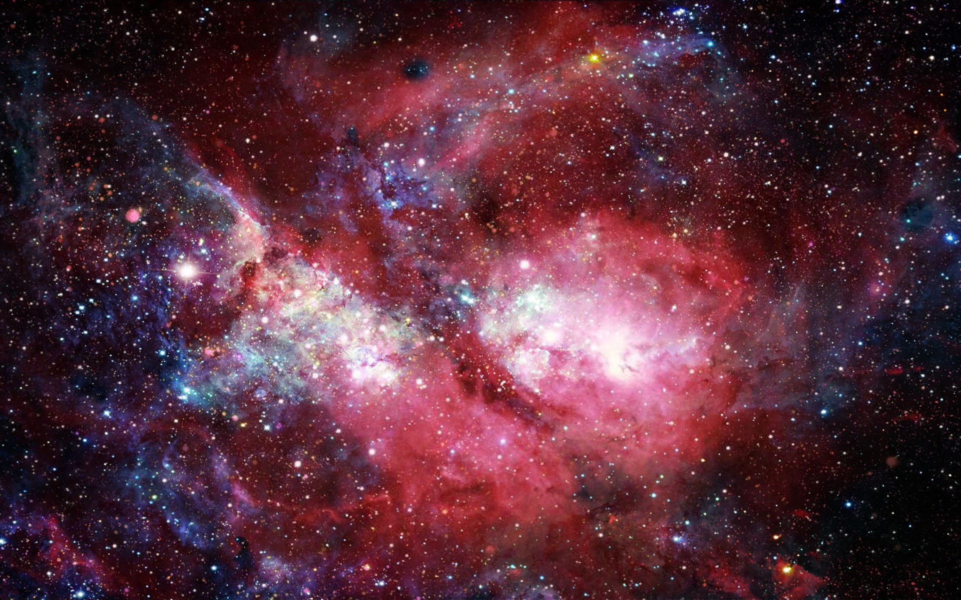 Free download wallpaper Stars, Nebula, Colors, Space, Sci Fi on your PC desktop