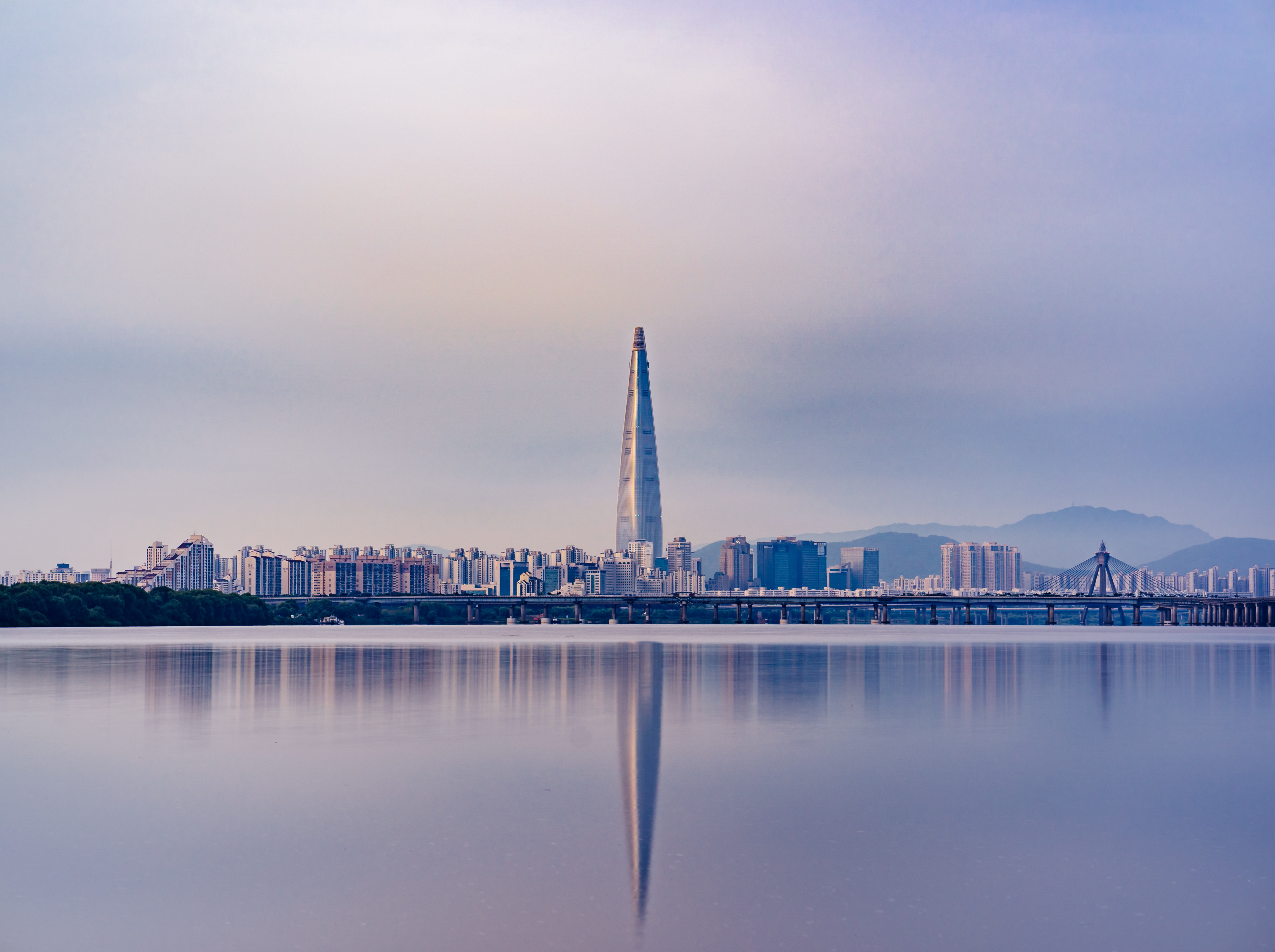 seoul, man made, building, city, reflection, skyscraper, south korea, cities
