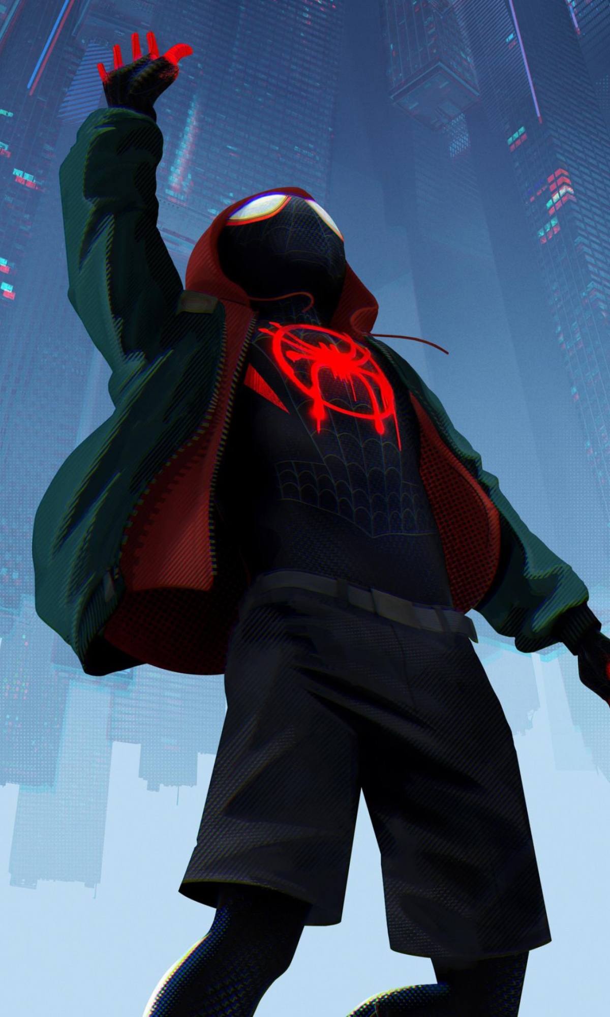 Baixar papel de parede para celular de Homem Aranha, Filme, Miles Morales, Homem Aranha: No Aranhaverso gratuito.