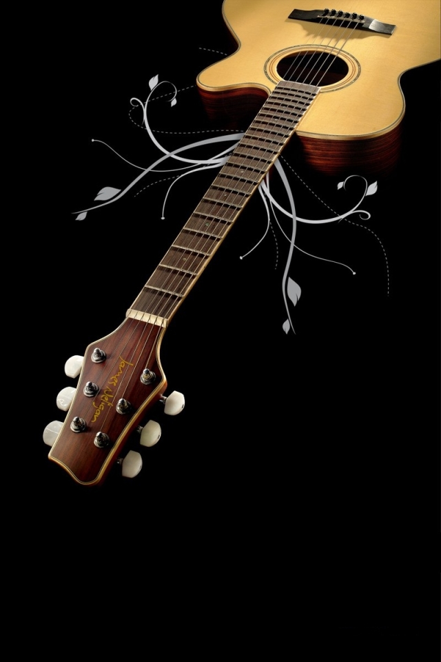 Download mobile wallpaper Music, Guitar for free.