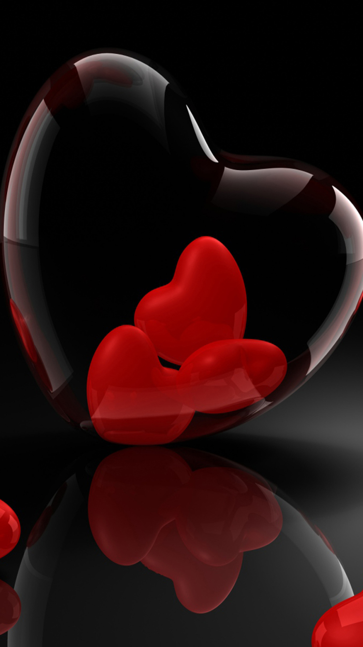 Descarga gratuita de fondo de pantalla para móvil de Amor, Corazón, Artístico, Parejas.