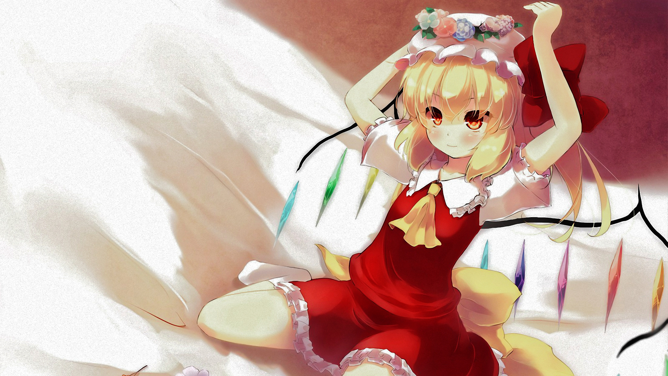 Baixe gratuitamente a imagem Anime, Fantasia, Flandre Escarlate, Touhou na área de trabalho do seu PC