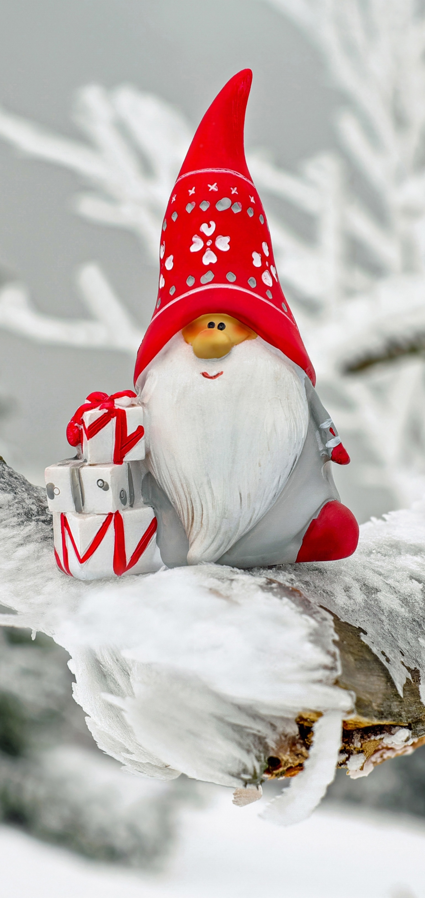 Téléchargez des papiers peints mobile Glace, Noël, Vacances, Décorations De Noël gratuitement.