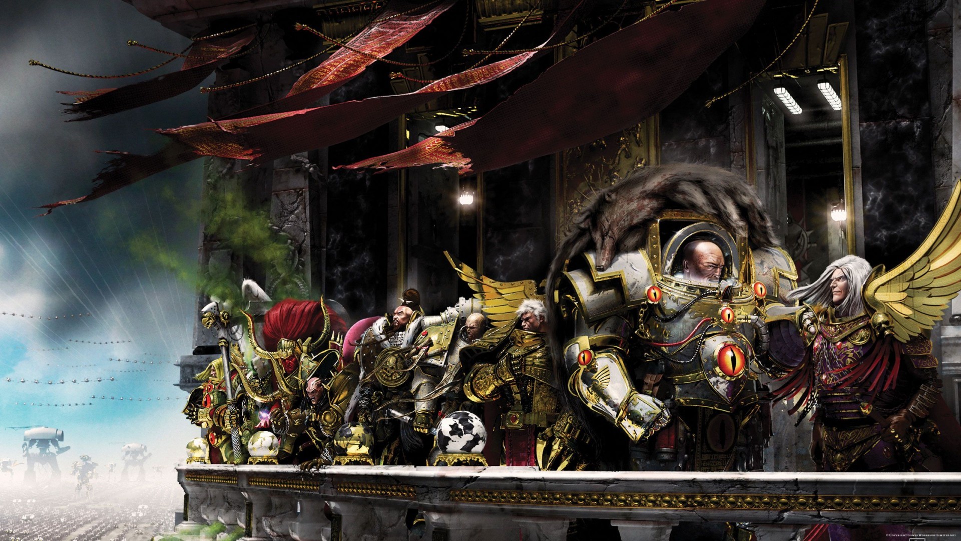 Download mobile wallpaper Warhammer, Warrior, Armor, Warhammer 40K, Video Game for free.