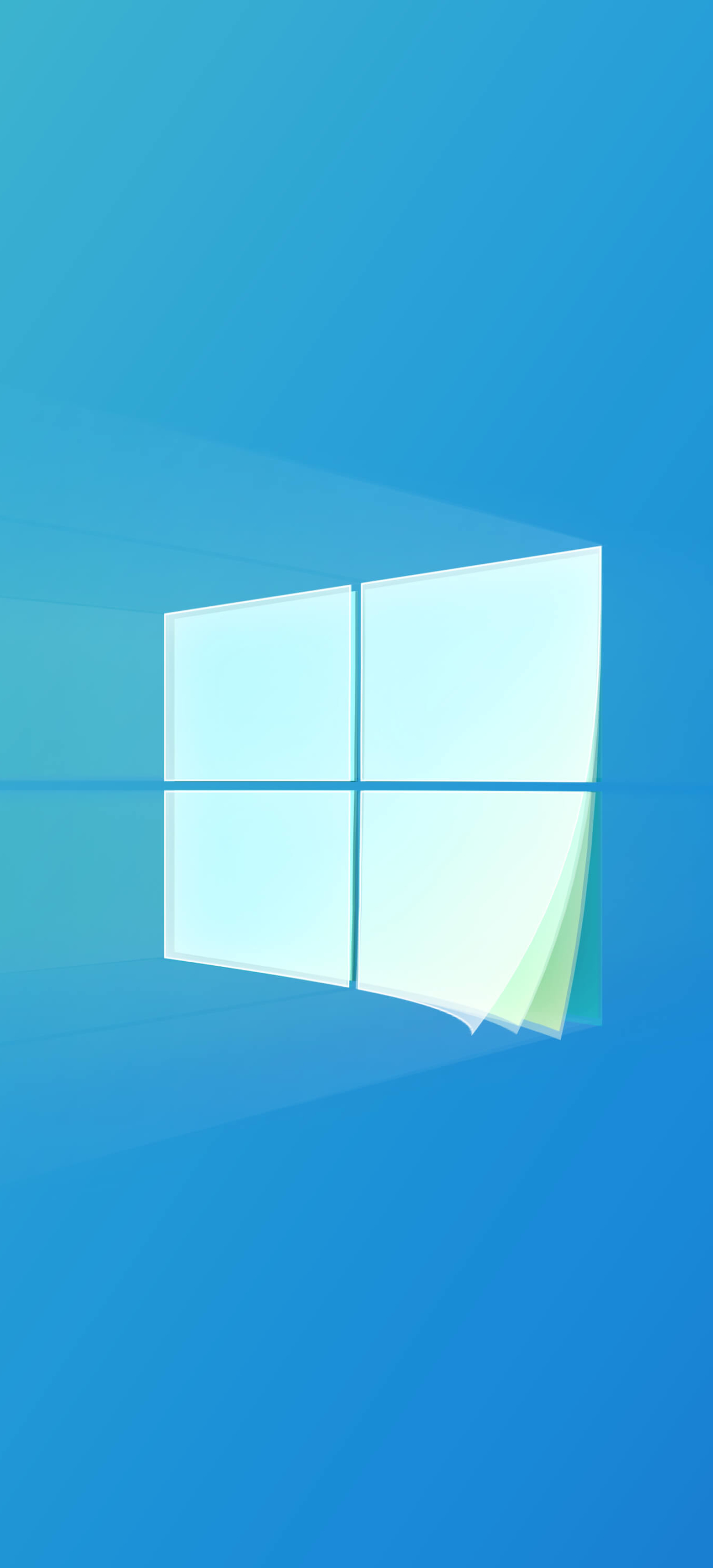 Скачати мобільні шпалери Вікна, Мікрософт, Синій, Технології, Логотип, Windows 10 безкоштовно.