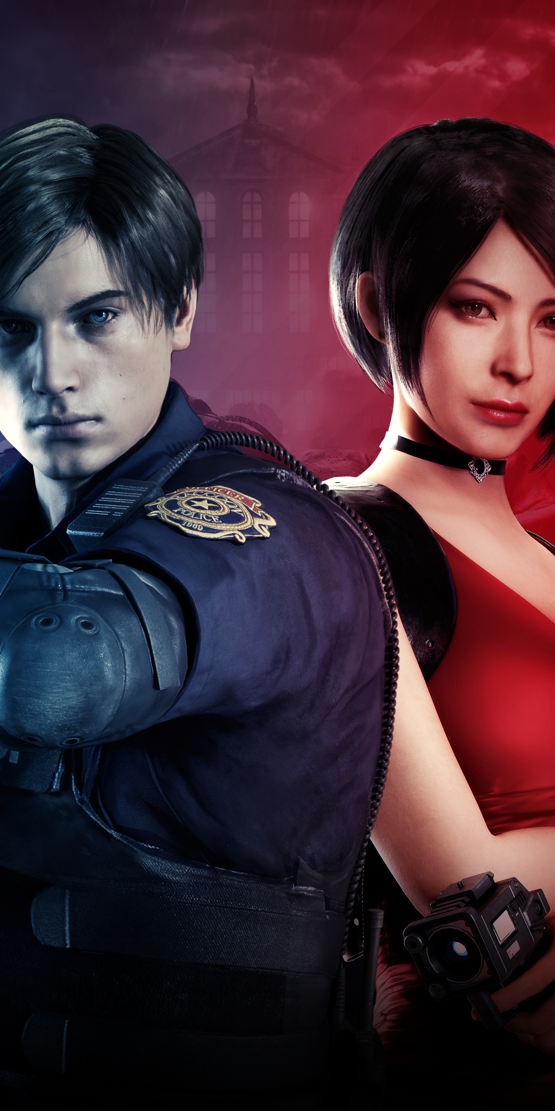 Descarga gratuita de fondo de pantalla para móvil de Videojuego, Leon S Kennedy, Residente Demoníaco, Ada Wong, Resident Evil 2 (2019).
