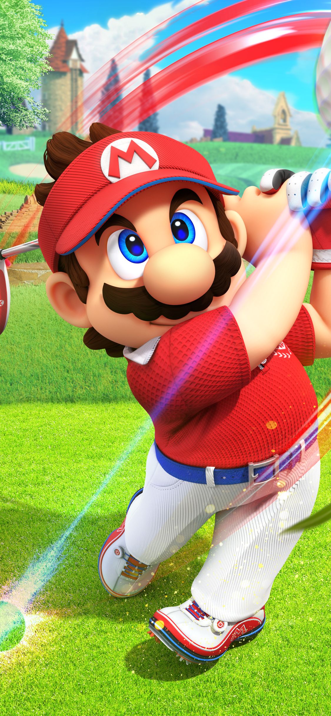 Скачати мобільні шпалери Маріо, Відеогра, Mario Golf: Super Rush безкоштовно.