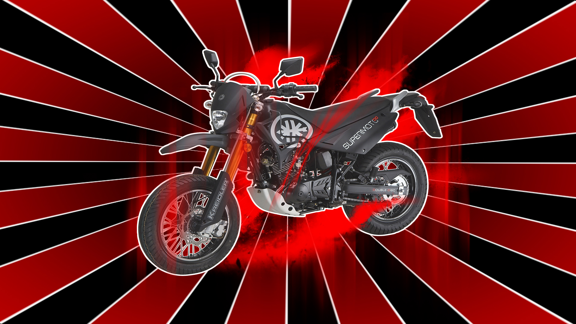 Download mobile wallpaper Kreidler, Motorcycles, Motorcycle, Audi, Monster, Vehicles for free.