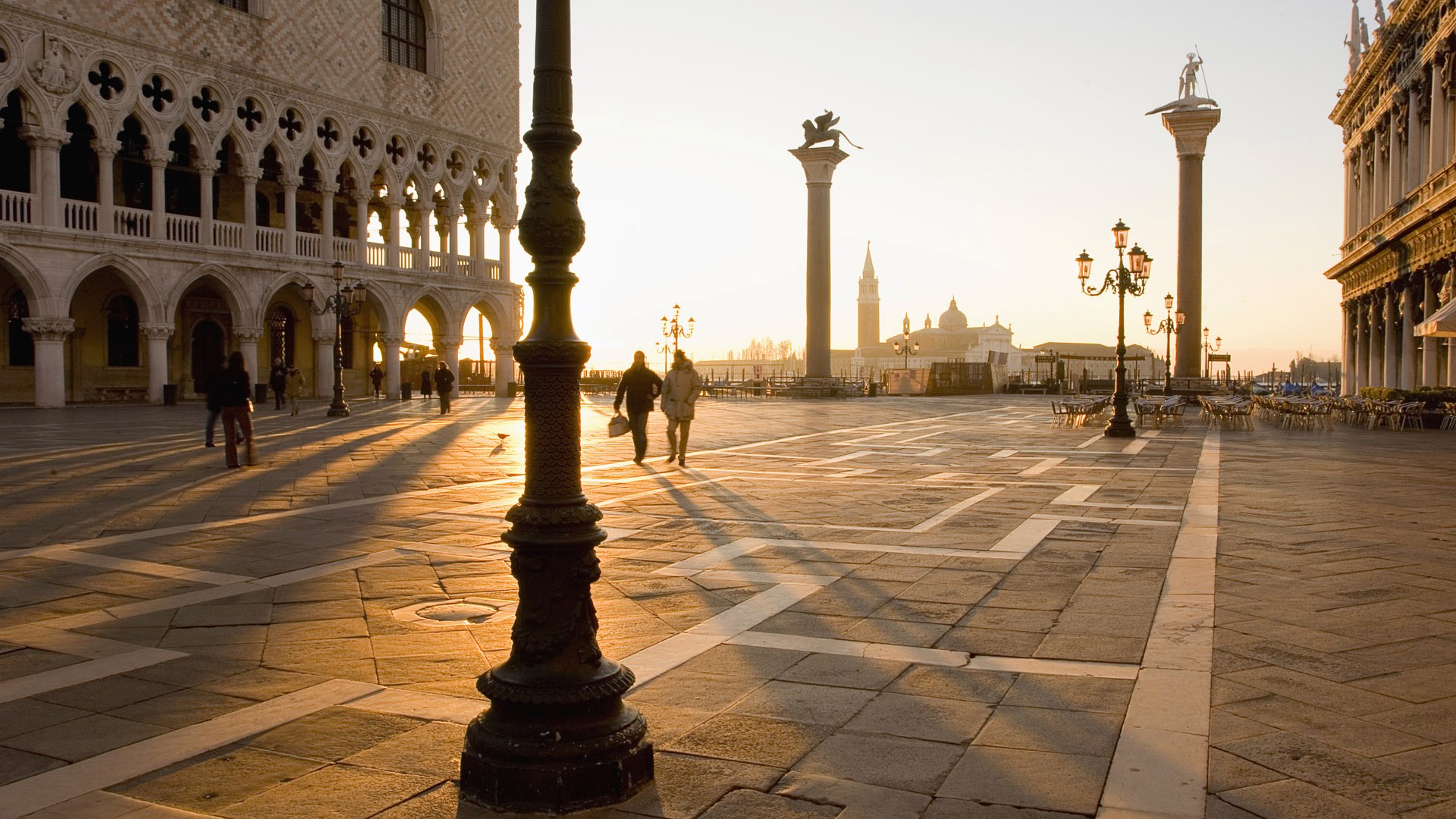 Скачать обои бесплатно Италия, Венеция, Городок, Место, Сделано Человеком картинка на рабочий стол ПК