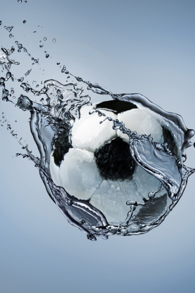 Download mobile wallpaper Sports, Water, Ball, Soccer for free.