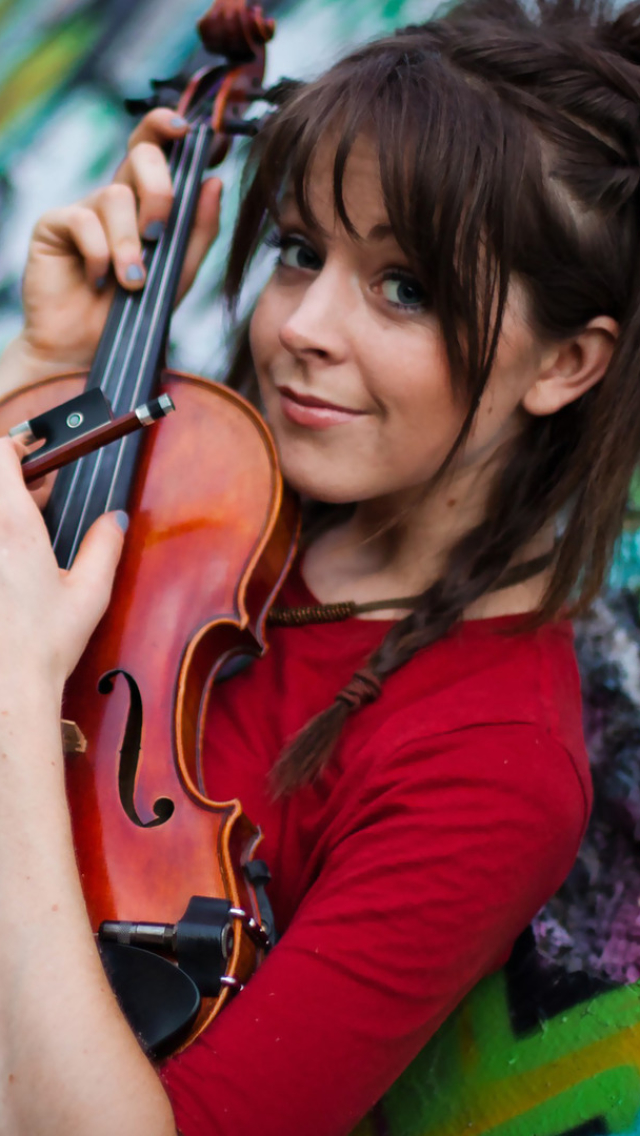 Handy-Wallpaper Musik, Lindsey Stirling kostenlos herunterladen.