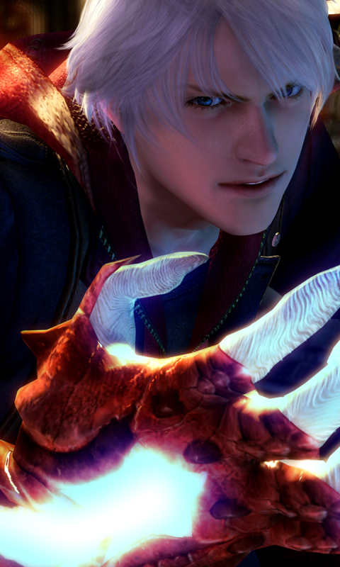 Handy-Wallpaper Devil May Cry, Computerspiele, Nero (Devil May Cry), Devil May Cry 4 kostenlos herunterladen.