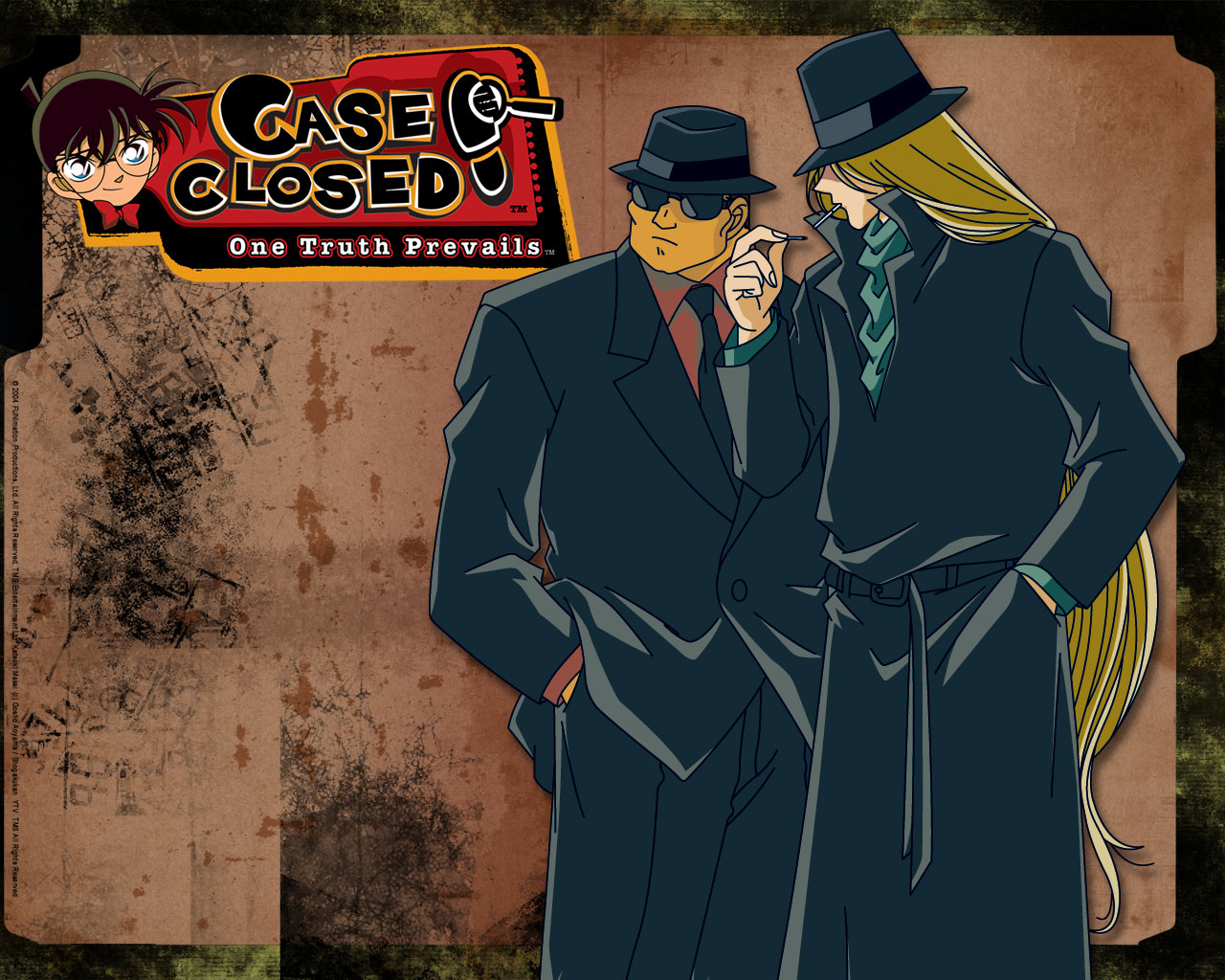 無料モバイル壁紙アニメ, 名探偵コナン, ケースクローズをダウンロードします。