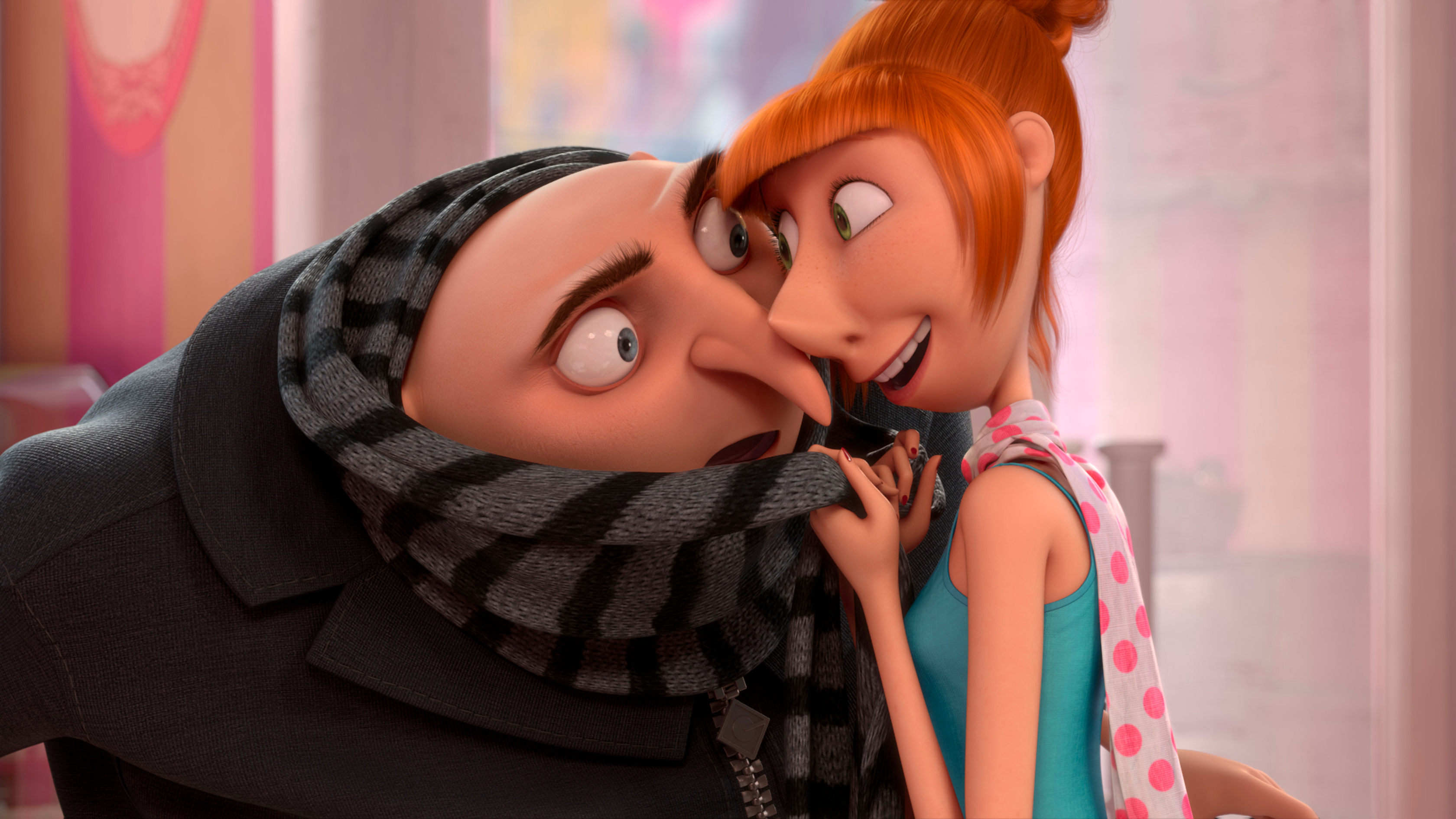 Download mobile wallpaper Lucy (Despicable Me), Gru (Despicable Me), Despicable Me 2, Despicable Me, Movie for free.