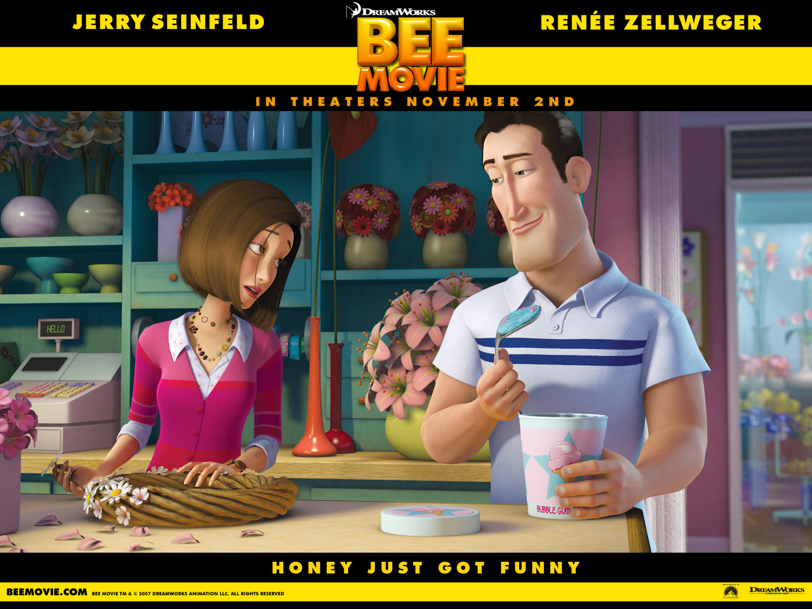 639557 télécharger le fond d'écran film, bee movie drôle d'abeille - économiseurs d'écran et images gratuitement
