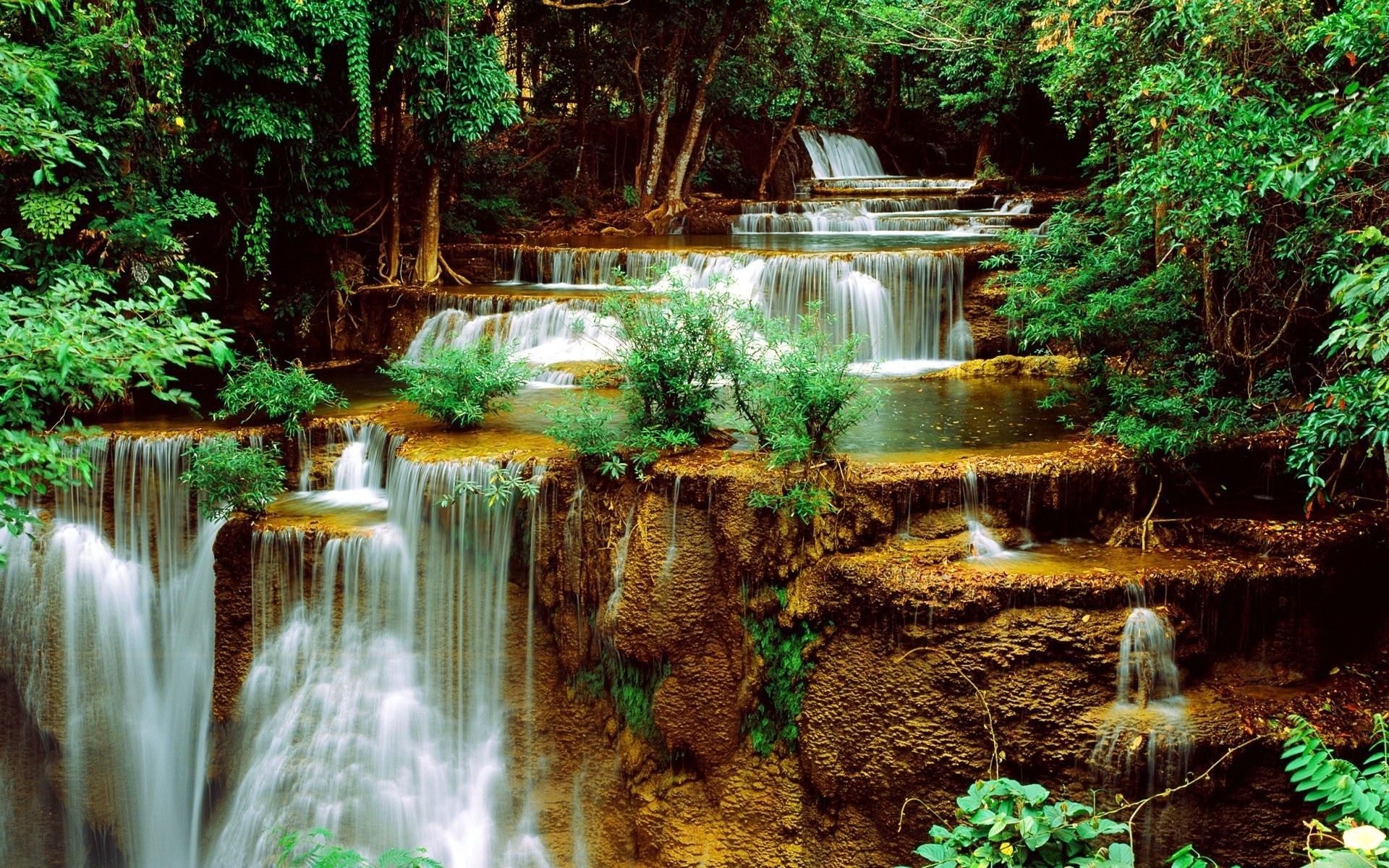 Download mobile wallpaper Waterfall, Earth for free.