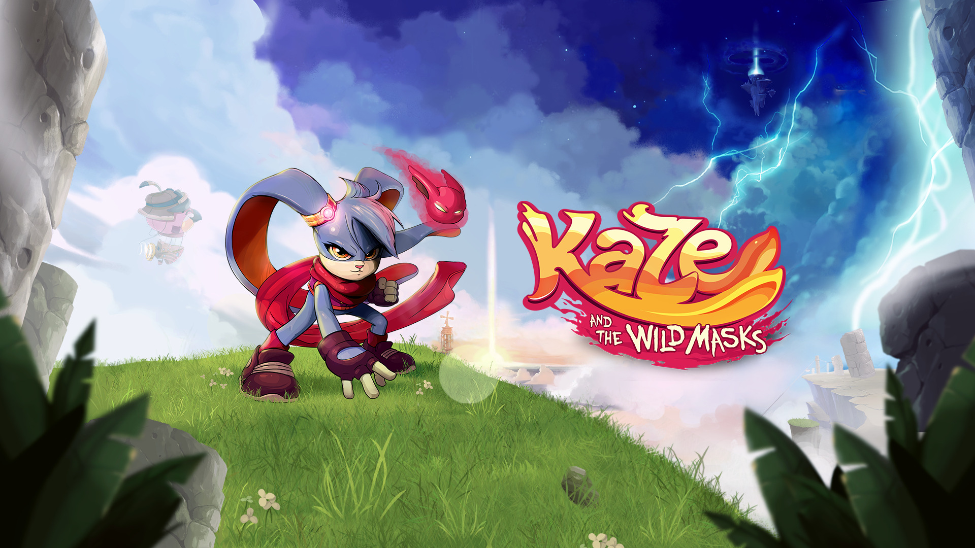 video game, kaze and the wild masks