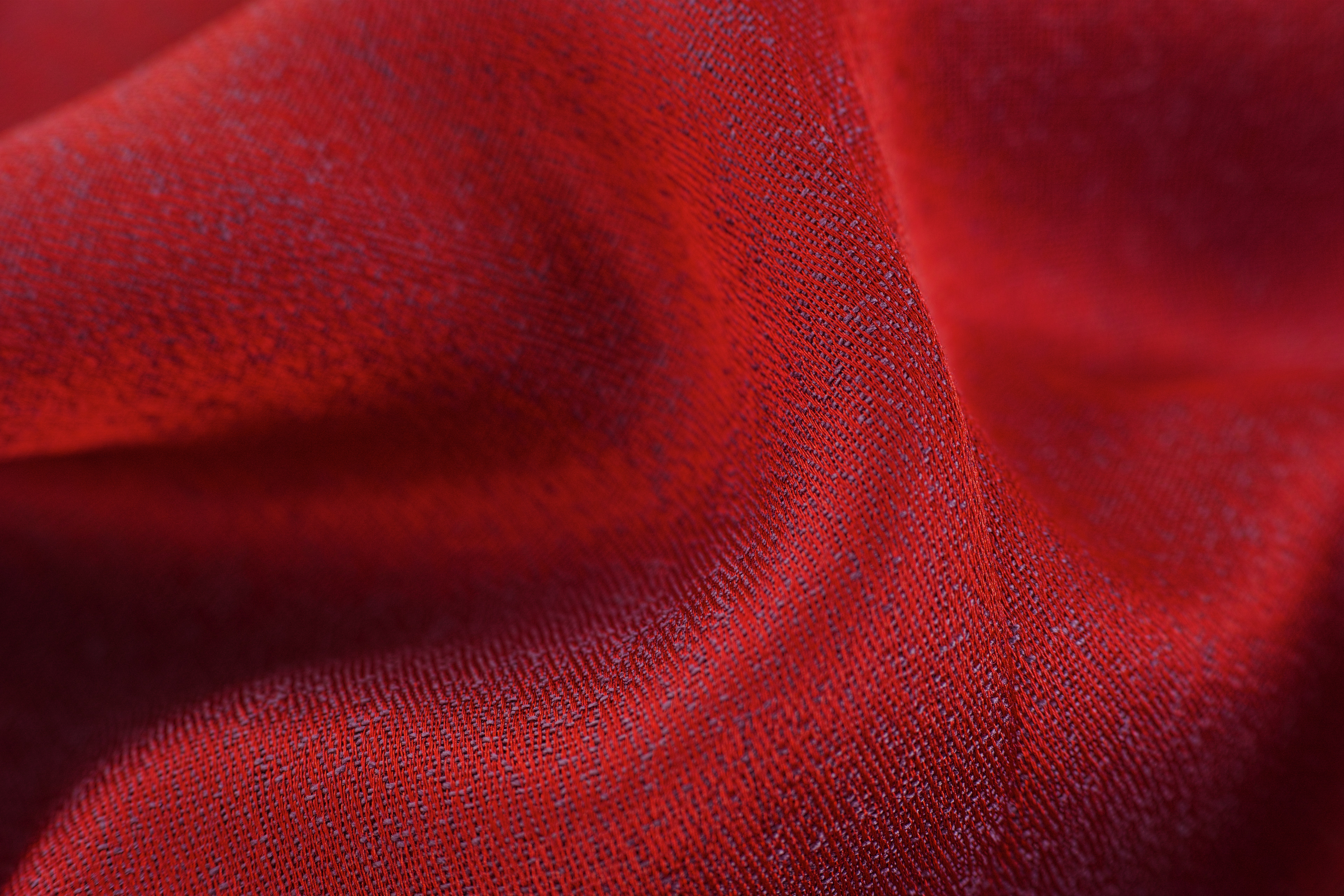 red, macro, texture, textures, cloth, folds, pleating