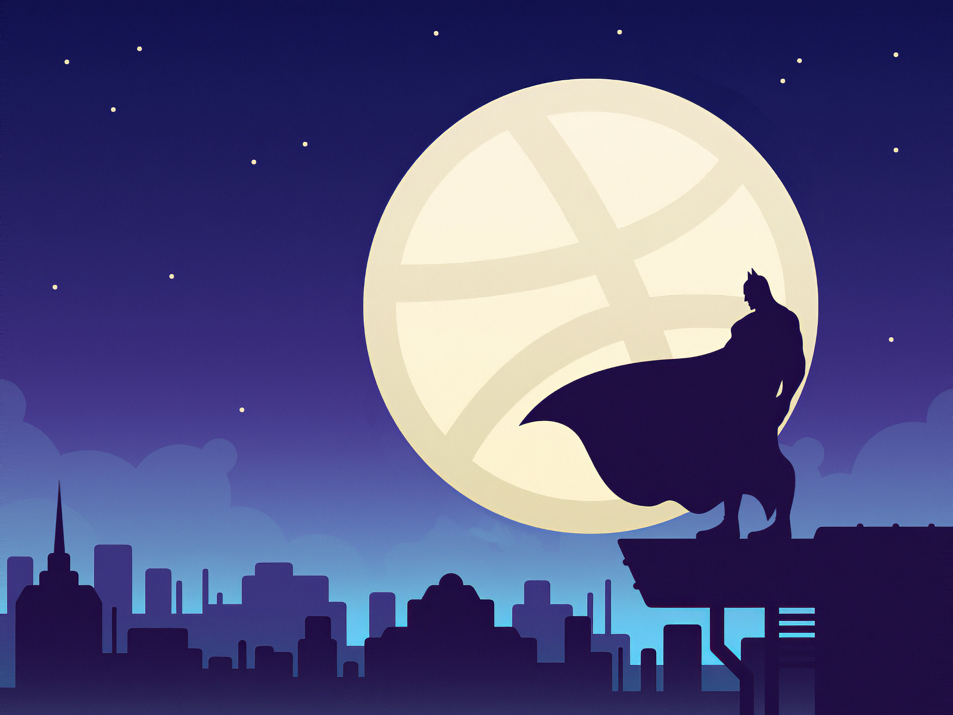 Laden Sie das Mond, Comics, The Batman, Dc Comics-Bild kostenlos auf Ihren PC-Desktop herunter