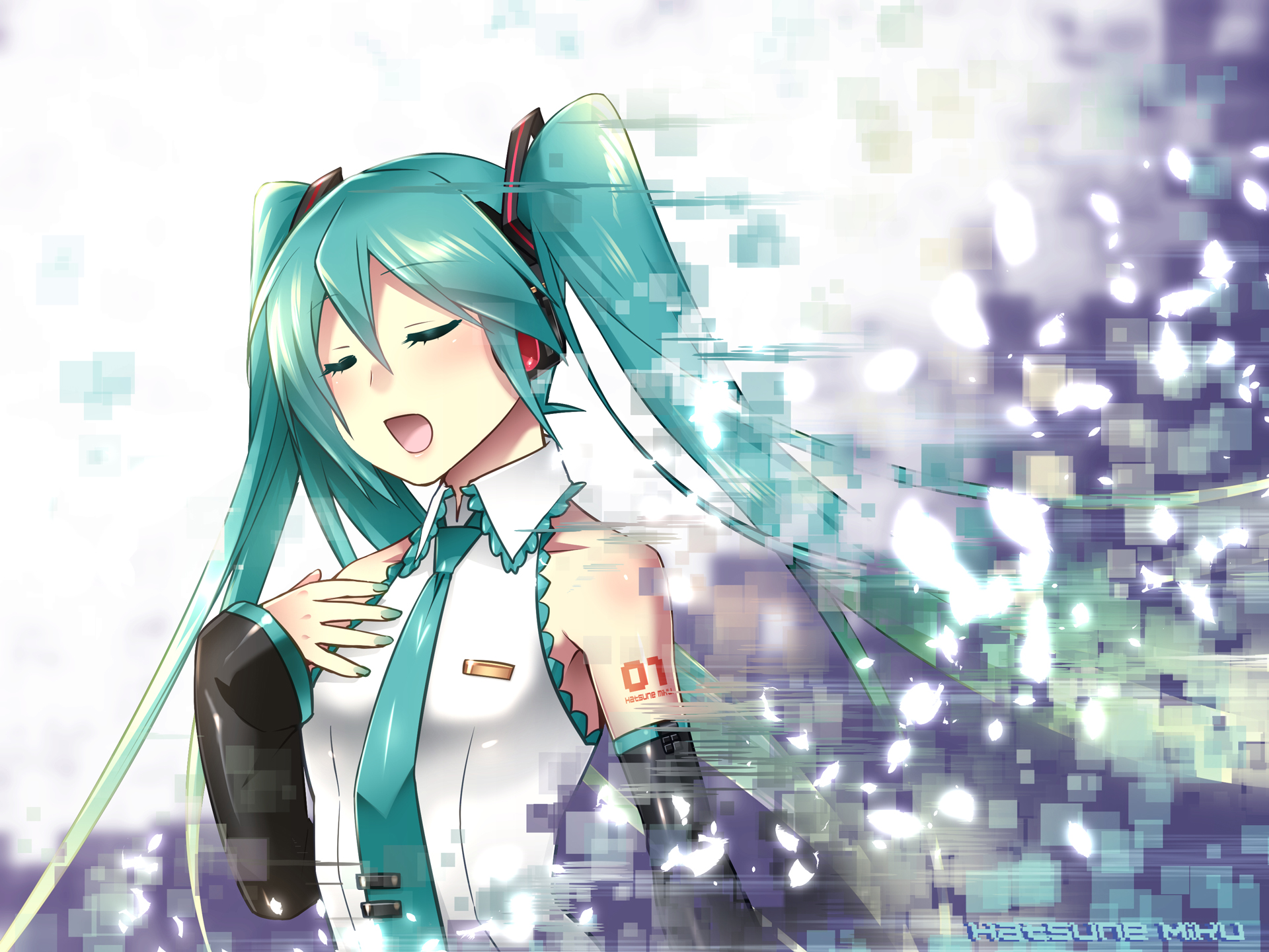 Laden Sie das Vocaloid, Hatsune Miku, Animes-Bild kostenlos auf Ihren PC-Desktop herunter