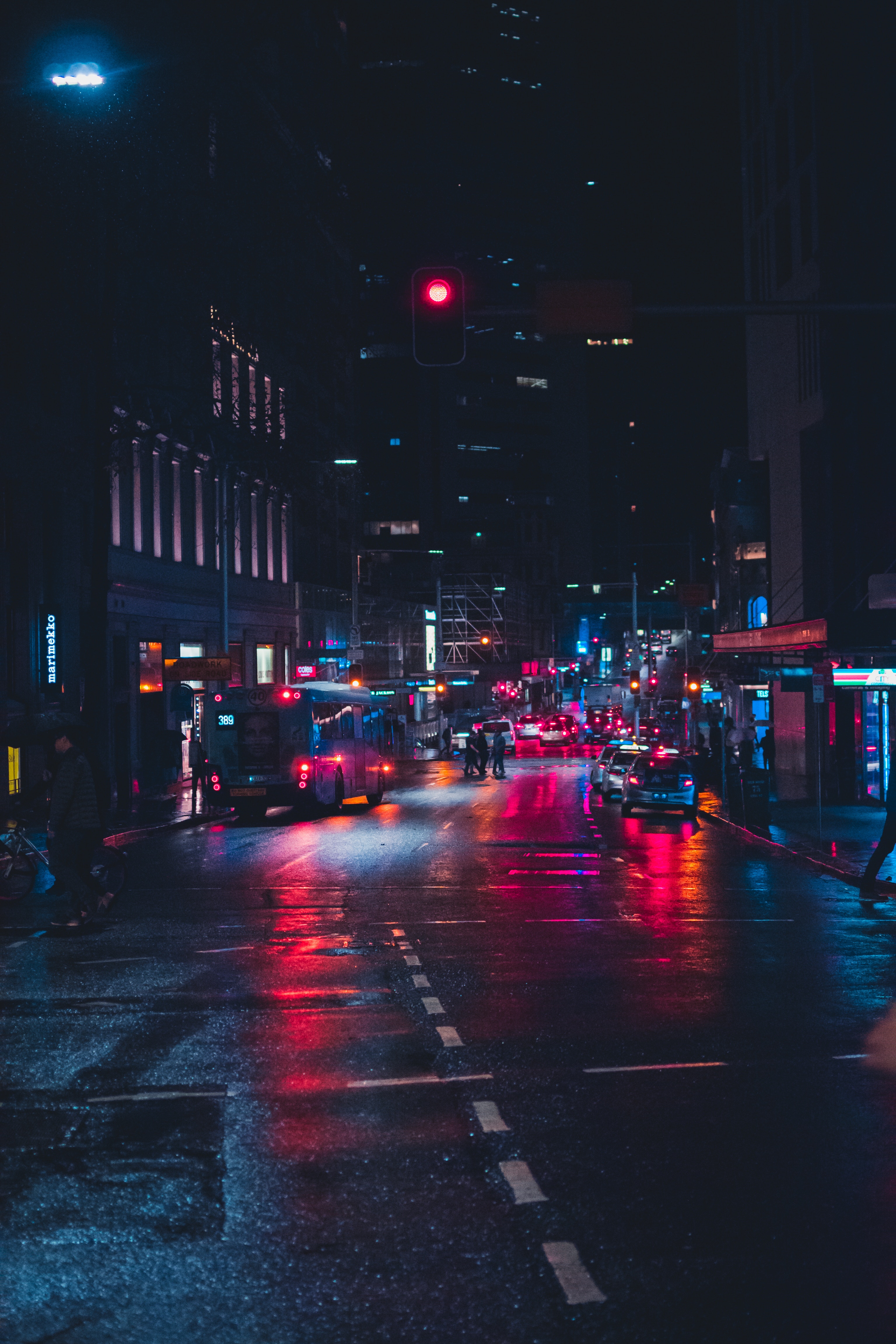 135534 descargar imagen ciudades, sydney, tráfico, movimiento, ciudad de noche, ciudad nocturna, iluminación, calle, encendiendo, sídney, australia: fondos de pantalla y protectores de pantalla gratis