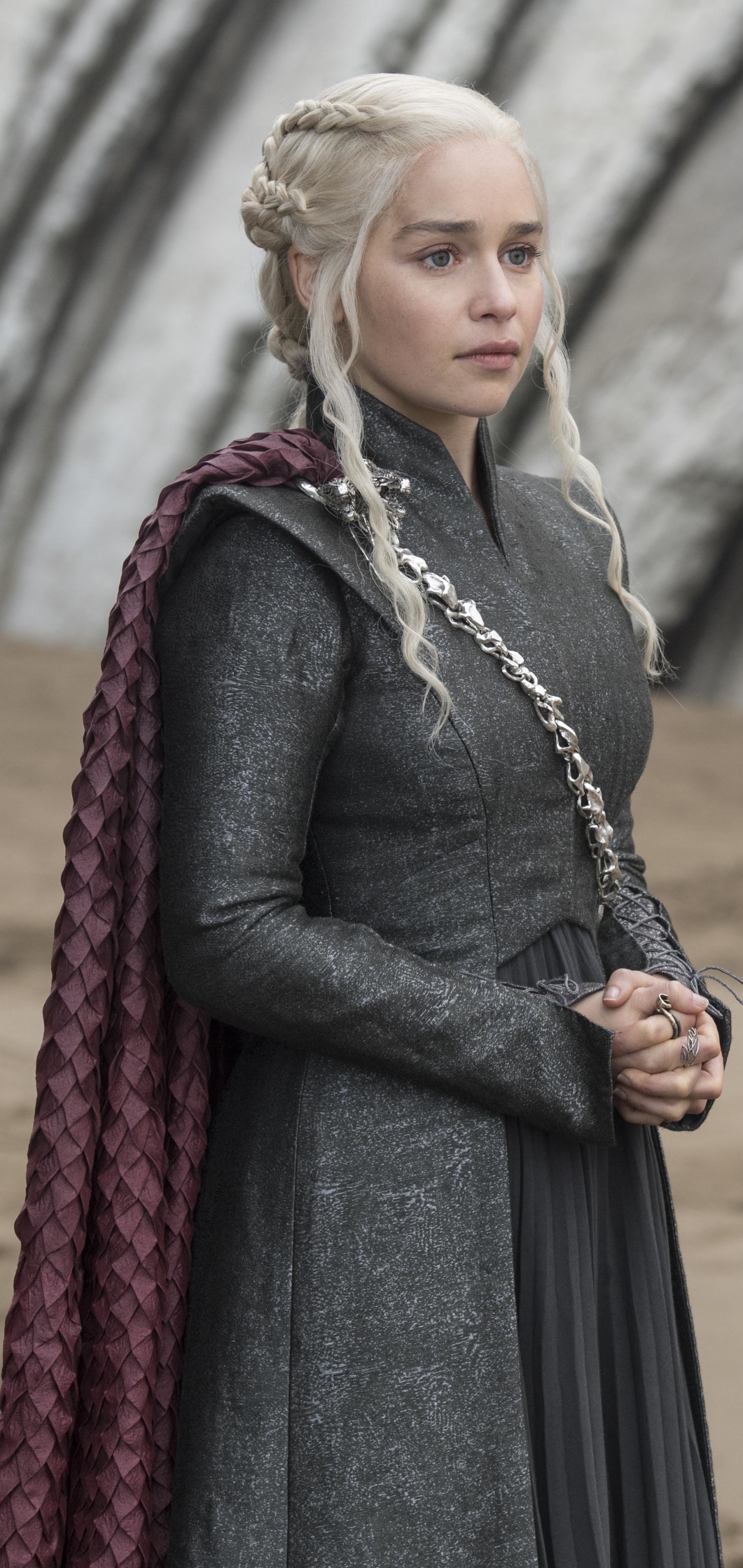 Baixar papel de parede para celular de Programa De Tv, A Guerra Dos Tronos, Daenerys Targaryen, Emilia Clarke gratuito.