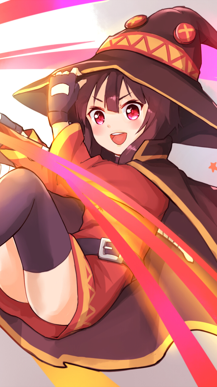 Téléchargez des papiers peints mobile Animé, Kono Subarashii Sekai Ni Shukufuku O!, Megumin (Konosuba) gratuitement.