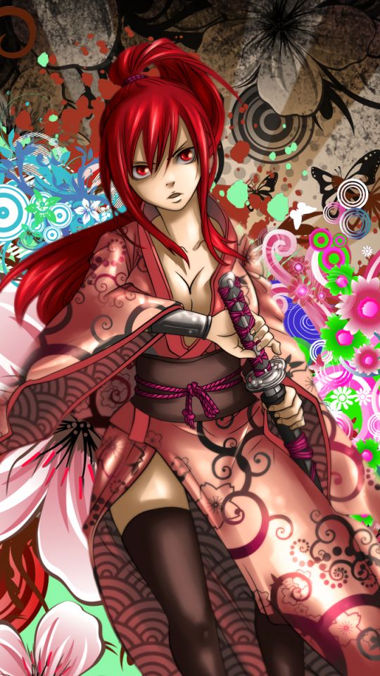 Download mobile wallpaper Erza Scarlet, Fairy Tail, Anime for free.