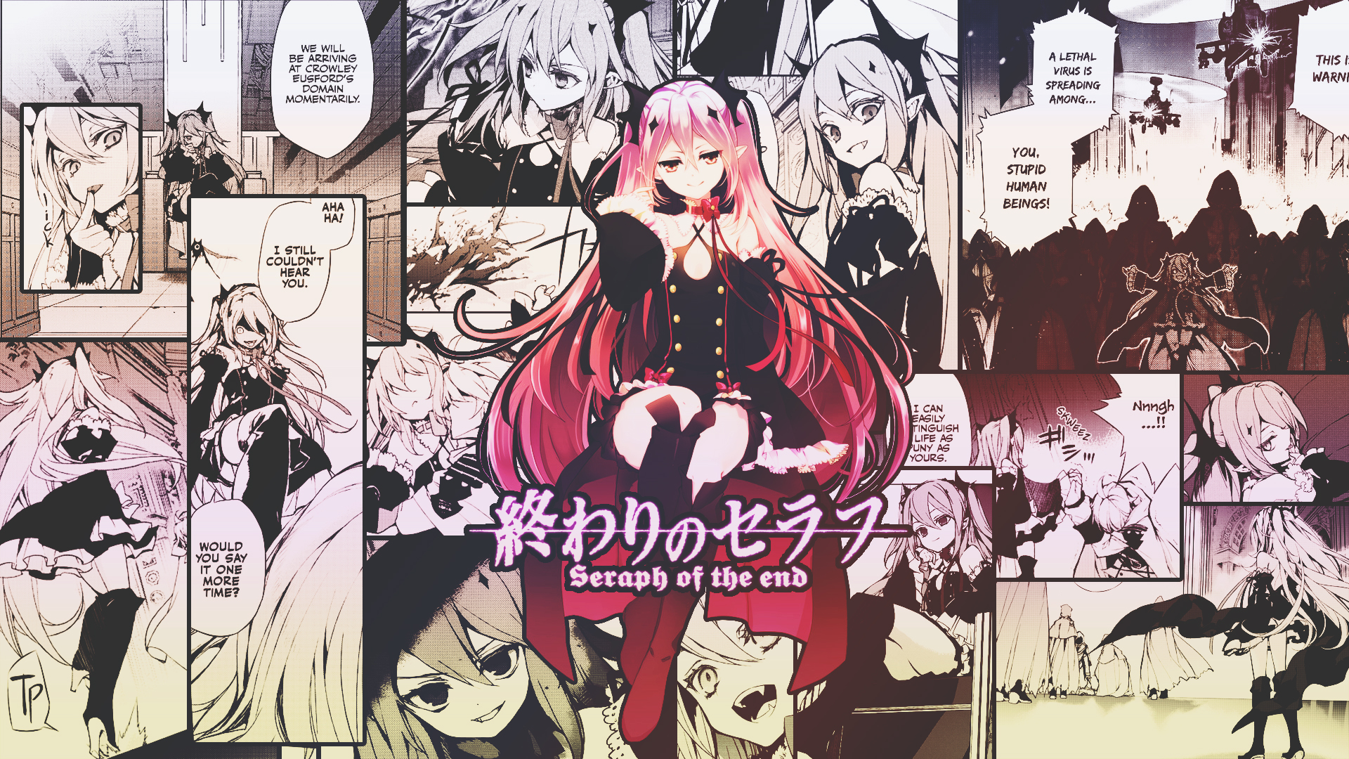 Handy-Wallpaper Animes, Seraph Des Endes, Krul Tepes kostenlos herunterladen.