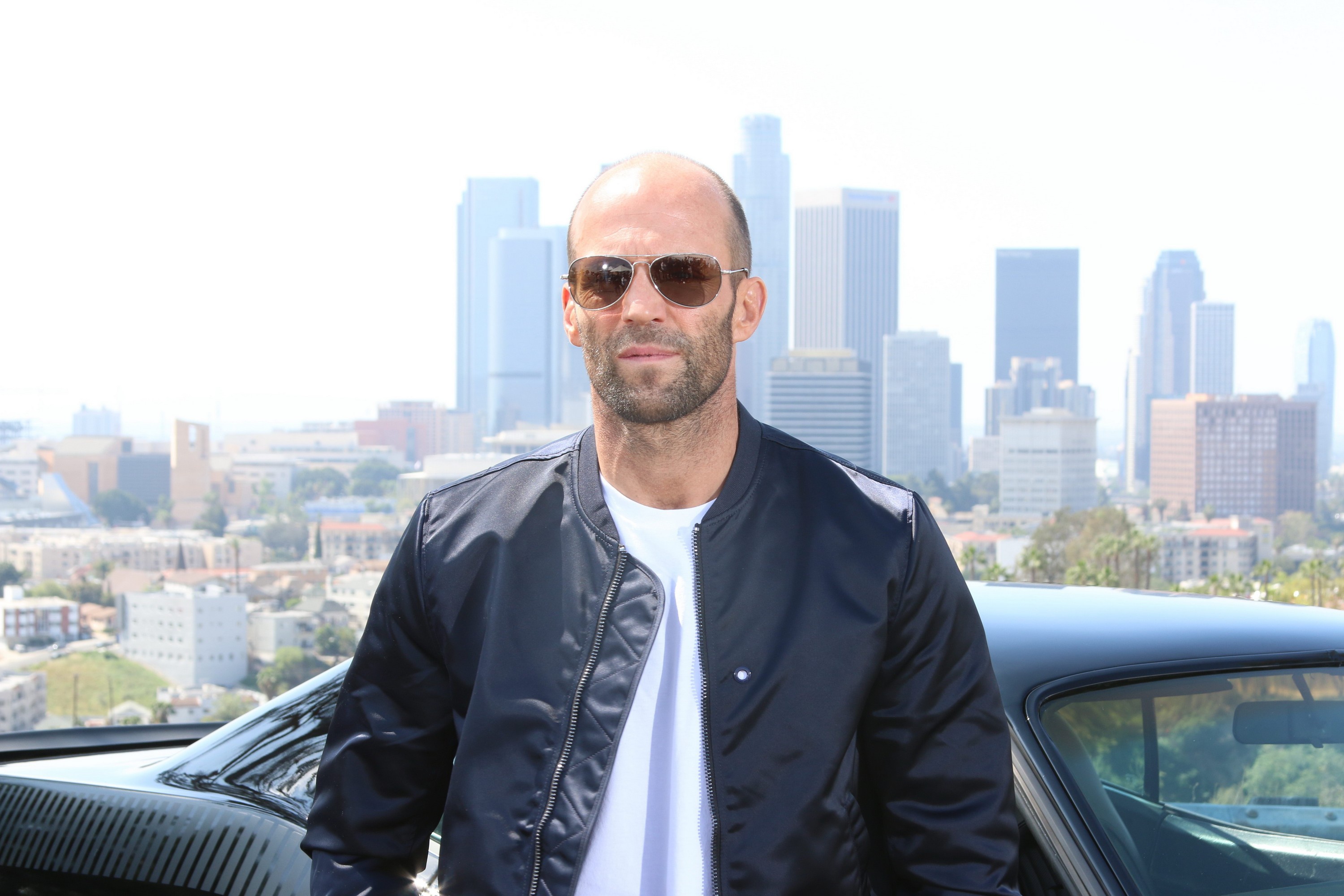 Download mobile wallpaper Jason Statham, English, Sunglasses, Celebrity, Actor for free.