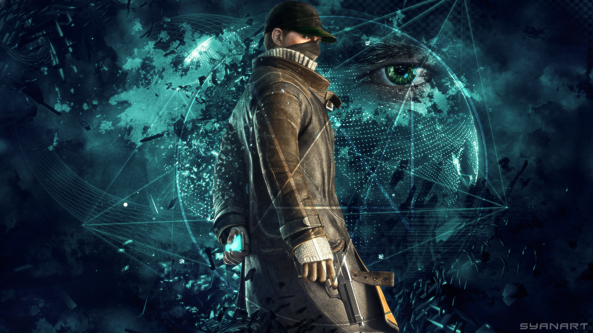 Free download wallpaper Aiden Pearce, Watch Dogs, Video Game on your PC desktop