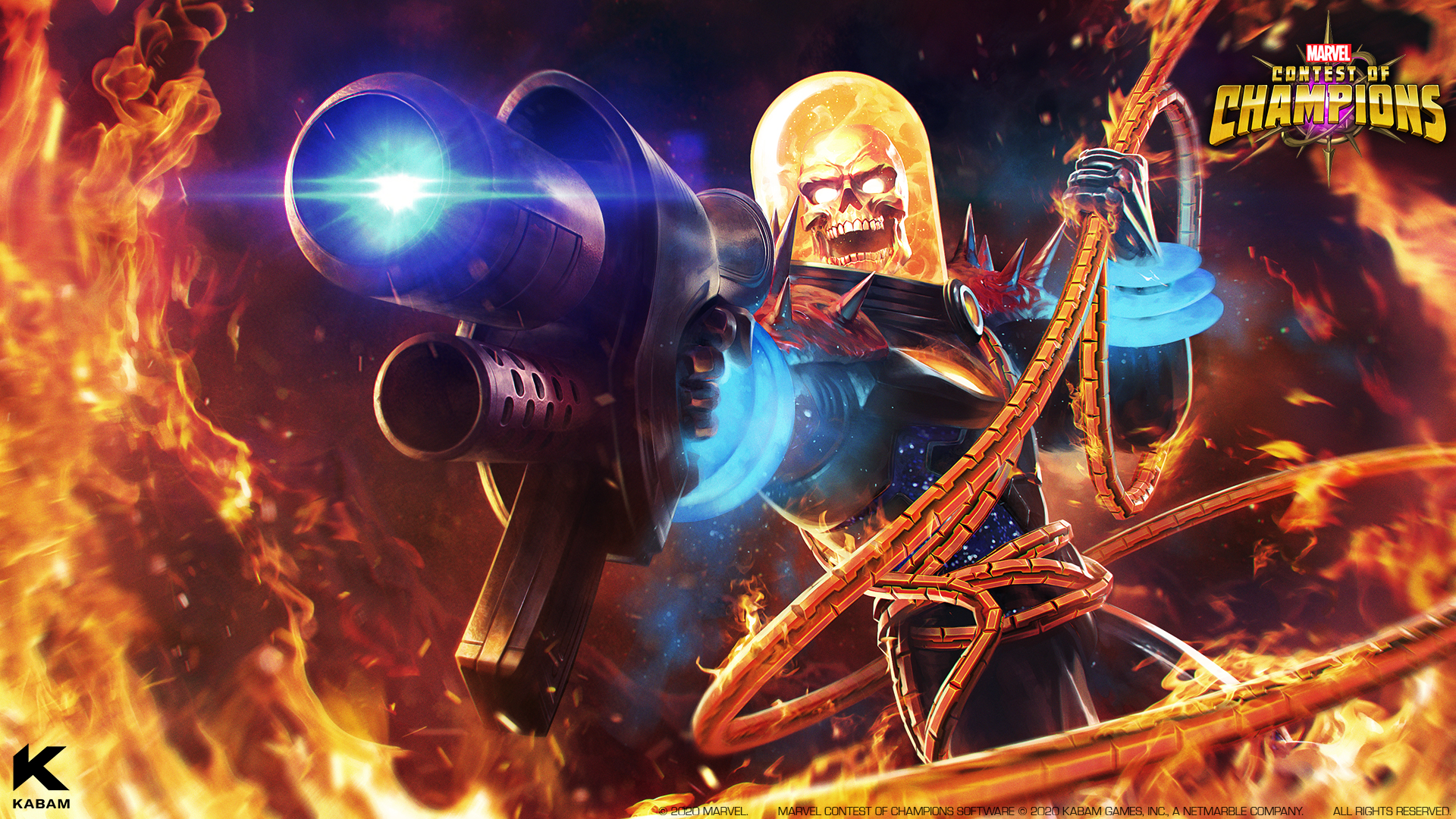 Download mobile wallpaper Ghost Rider, Video Game, Marvel Contest Of Champions for free.