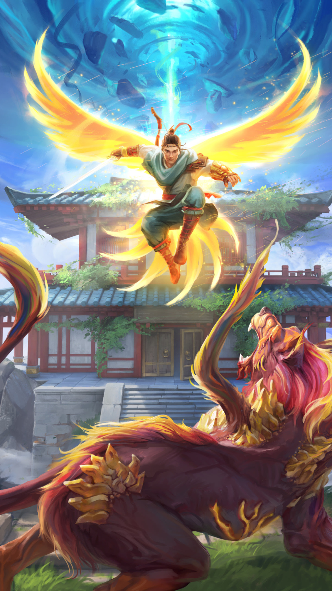 Download mobile wallpaper Video Game, Immortals Fenyx Rising for free.