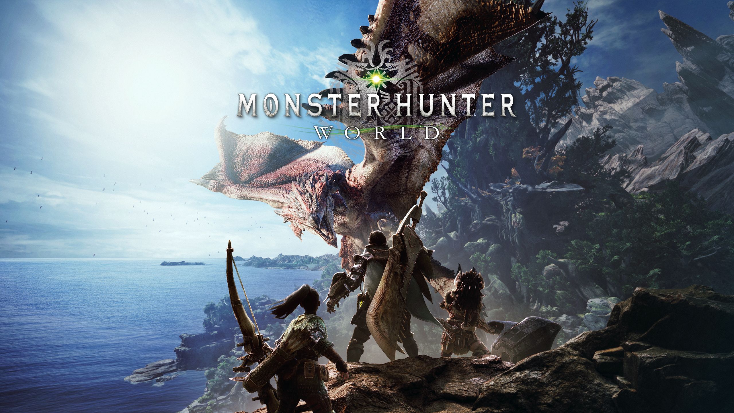 879249 descargar fondo de pantalla monster hunter: world, videojuego, rathalos (cazador de monstruos): protectores de pantalla e imágenes gratis