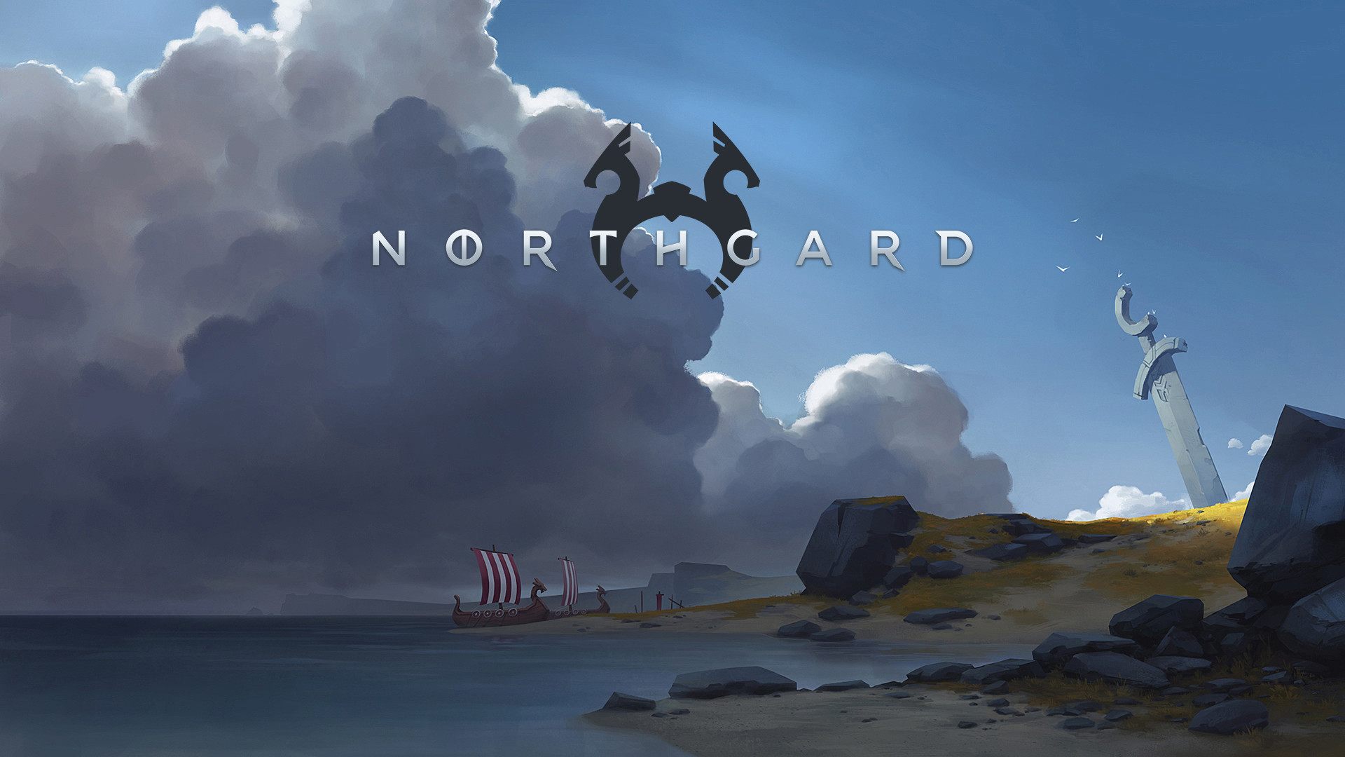 video game, northgard iphone wallpaper