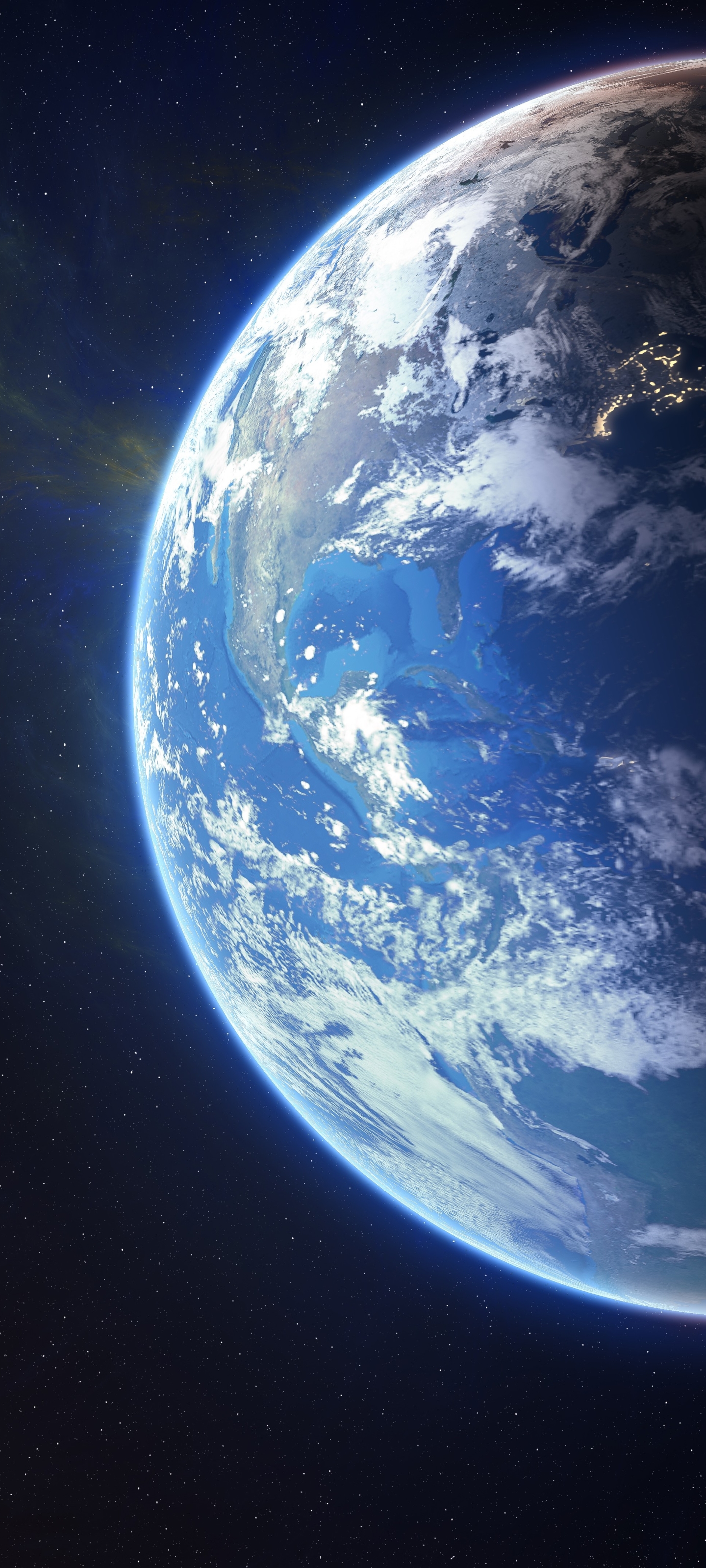 Download mobile wallpaper Earth, Planet, From Space for free.