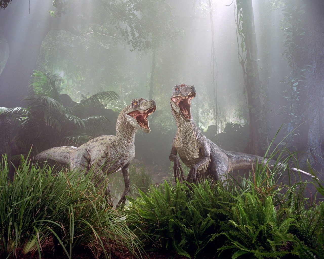 dinosaurs, animals, fantasy, gray HD wallpaper