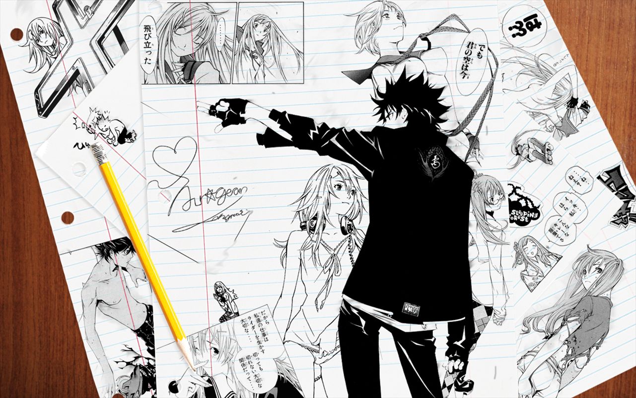 Free download wallpaper Anime, Air Gear on your PC desktop