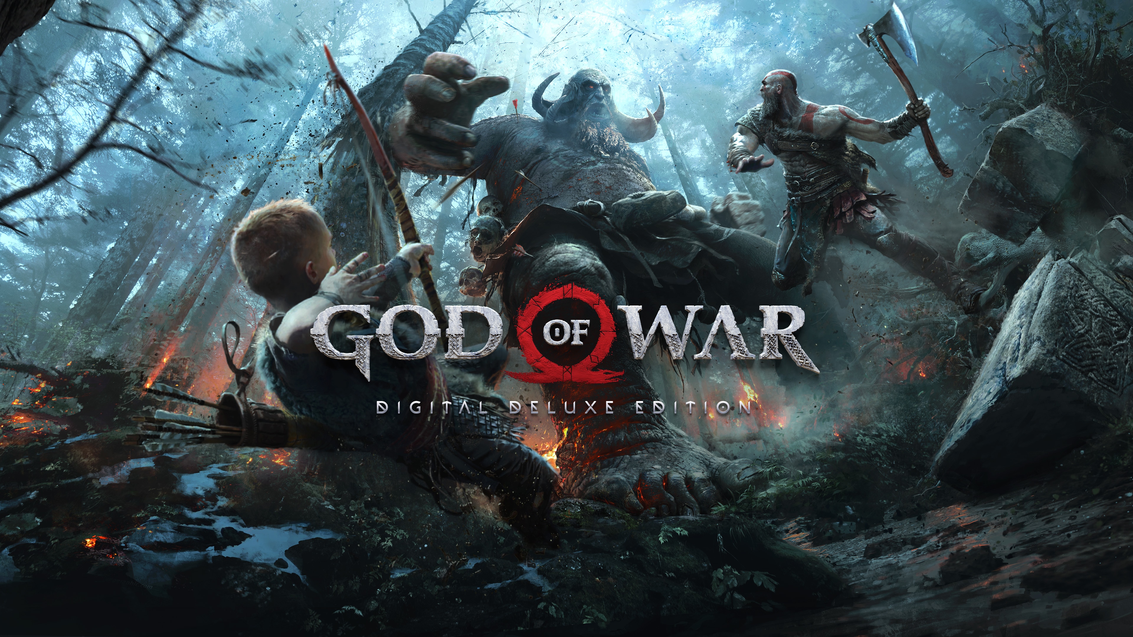 God Of War (2018)  1366x768 Wallpapers