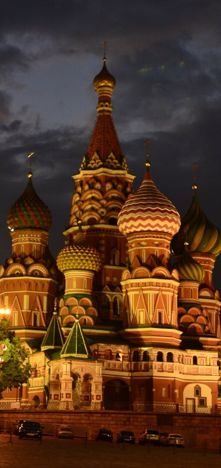Descarga gratuita de fondo de pantalla para móvil de Moscú, Rusia, Religioso, Catedral De San Basilio, Catedrales.