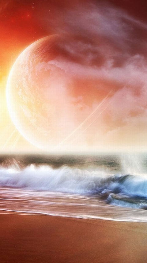 Download mobile wallpaper Landscape, Sci Fi for free.