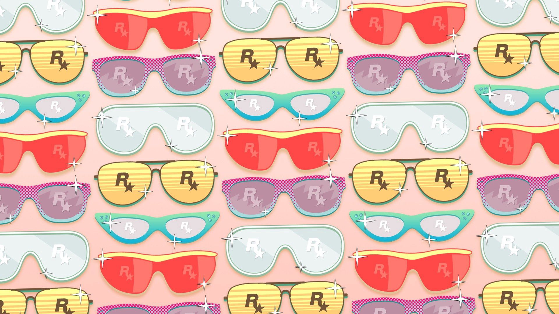 Download mobile wallpaper Rockstar, Miscellaneous, Miscellanea, Glasses, Spectacles, Art for free.