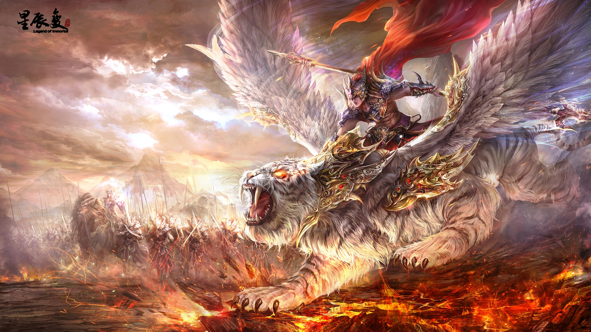 Free download wallpaper Fantasy, Warrior on your PC desktop