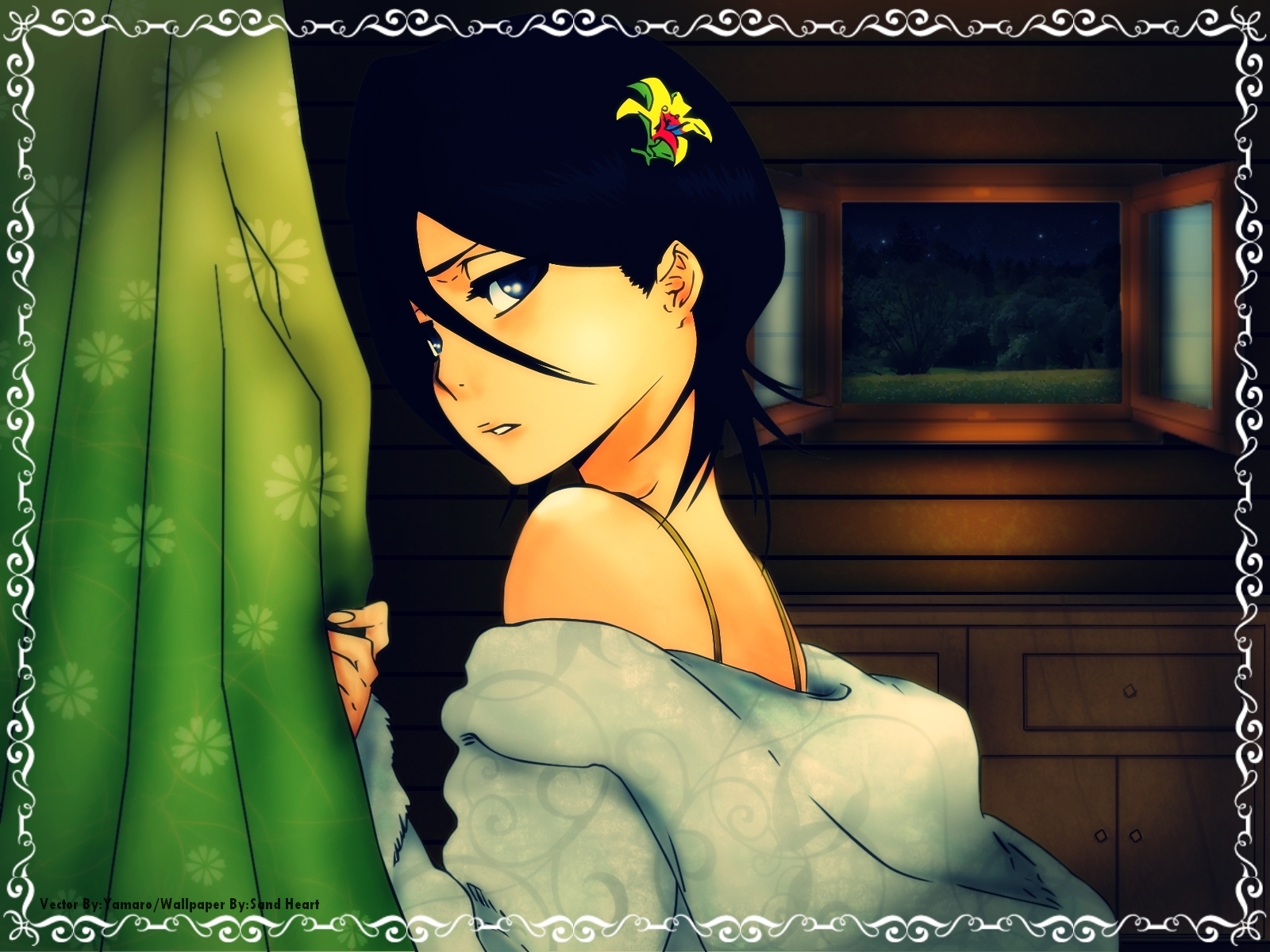 Handy-Wallpaper Rukia Kuchiki, Bleach, Animes kostenlos herunterladen.