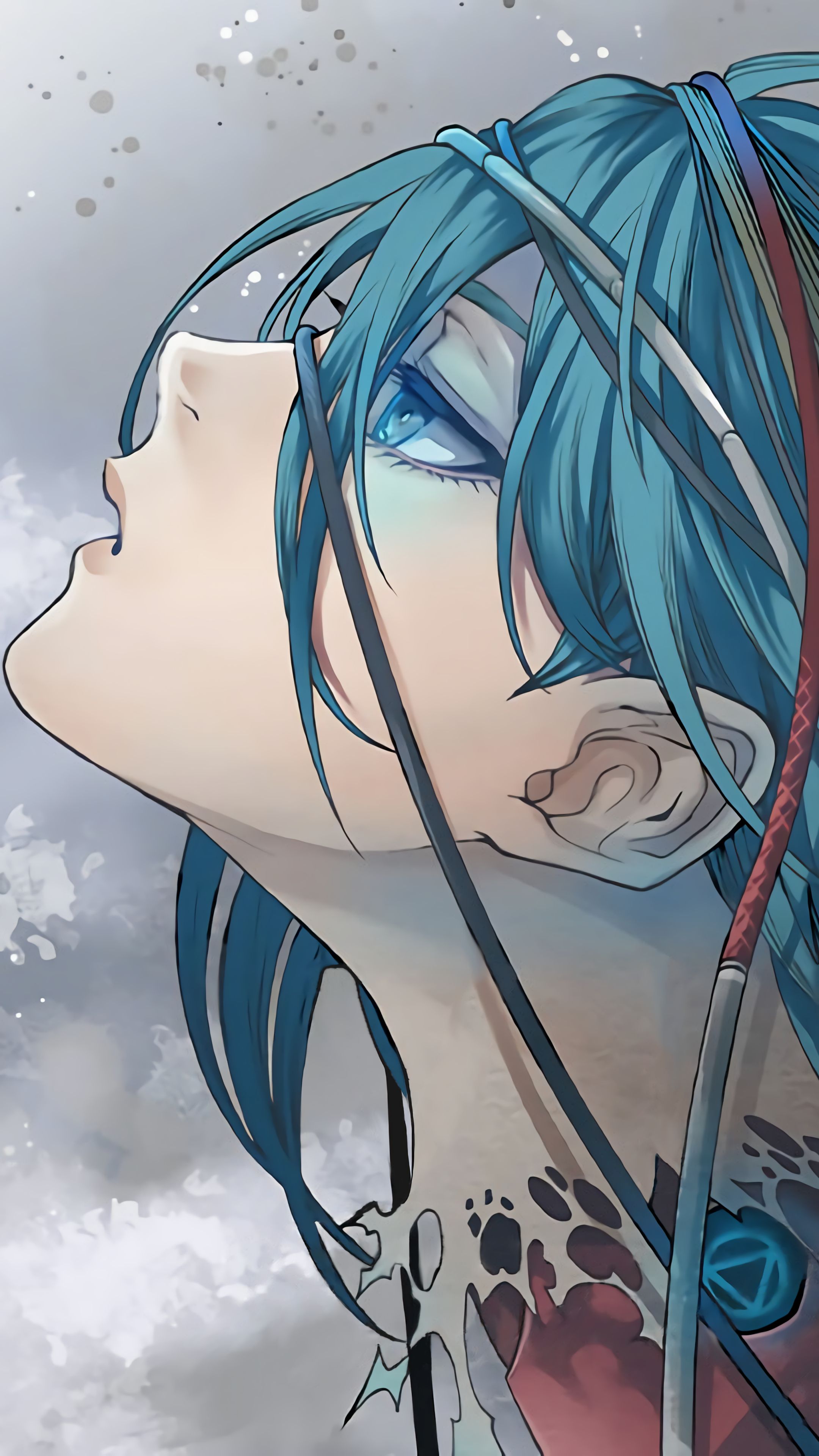 anime, vivy: fluorite eye's song, vivy (vivy: fluorite eye's song), blue hair Smartphone Background