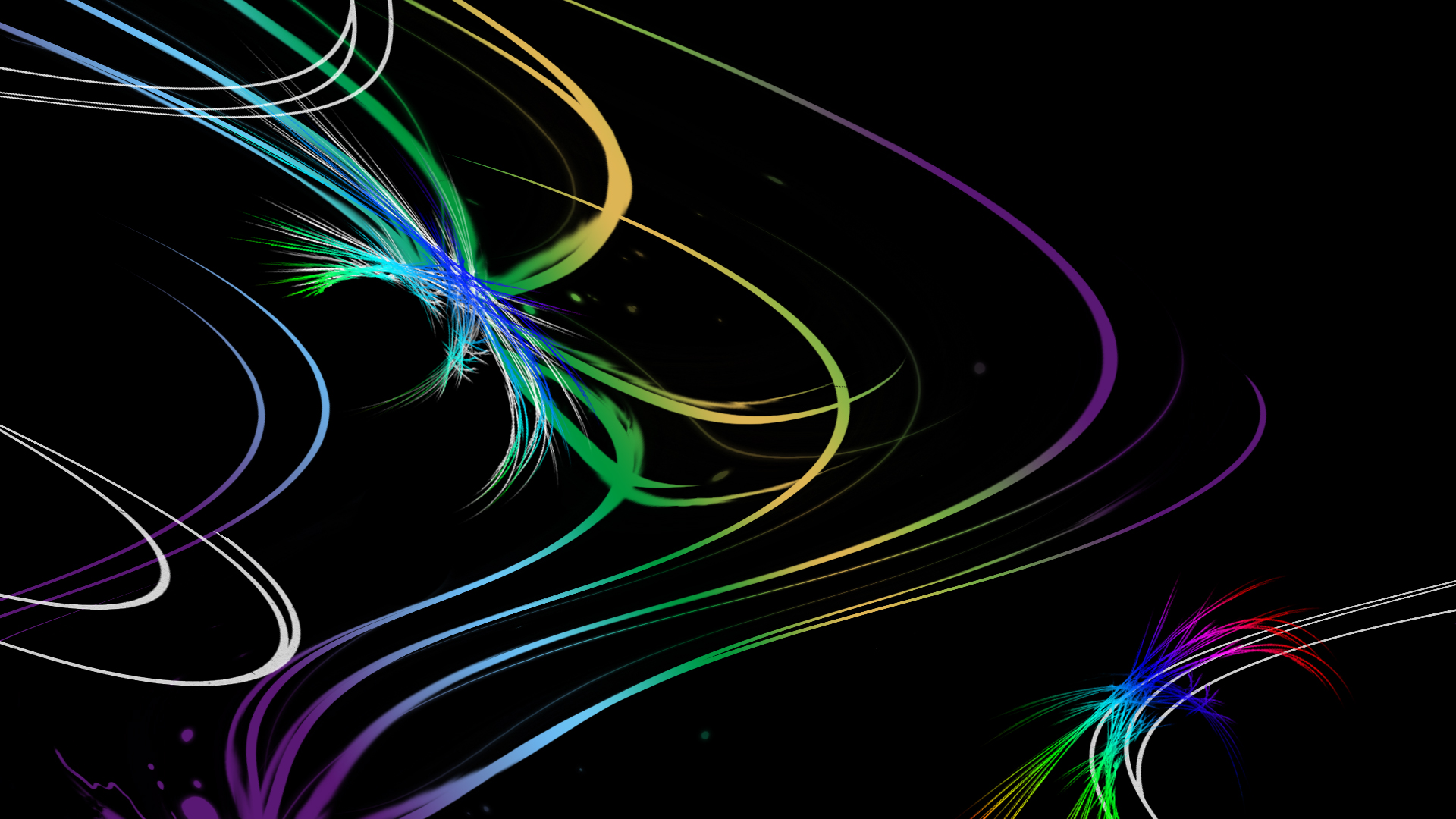 Free download wallpaper Abstract, Colors, Gradient, Curves on your PC desktop