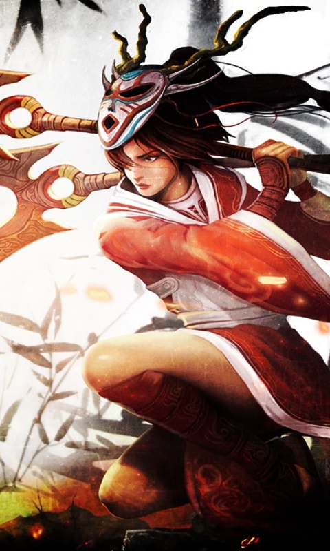 Handy-Wallpaper League Of Legends, Computerspiele, Akali (Liga Der Legenden) kostenlos herunterladen.