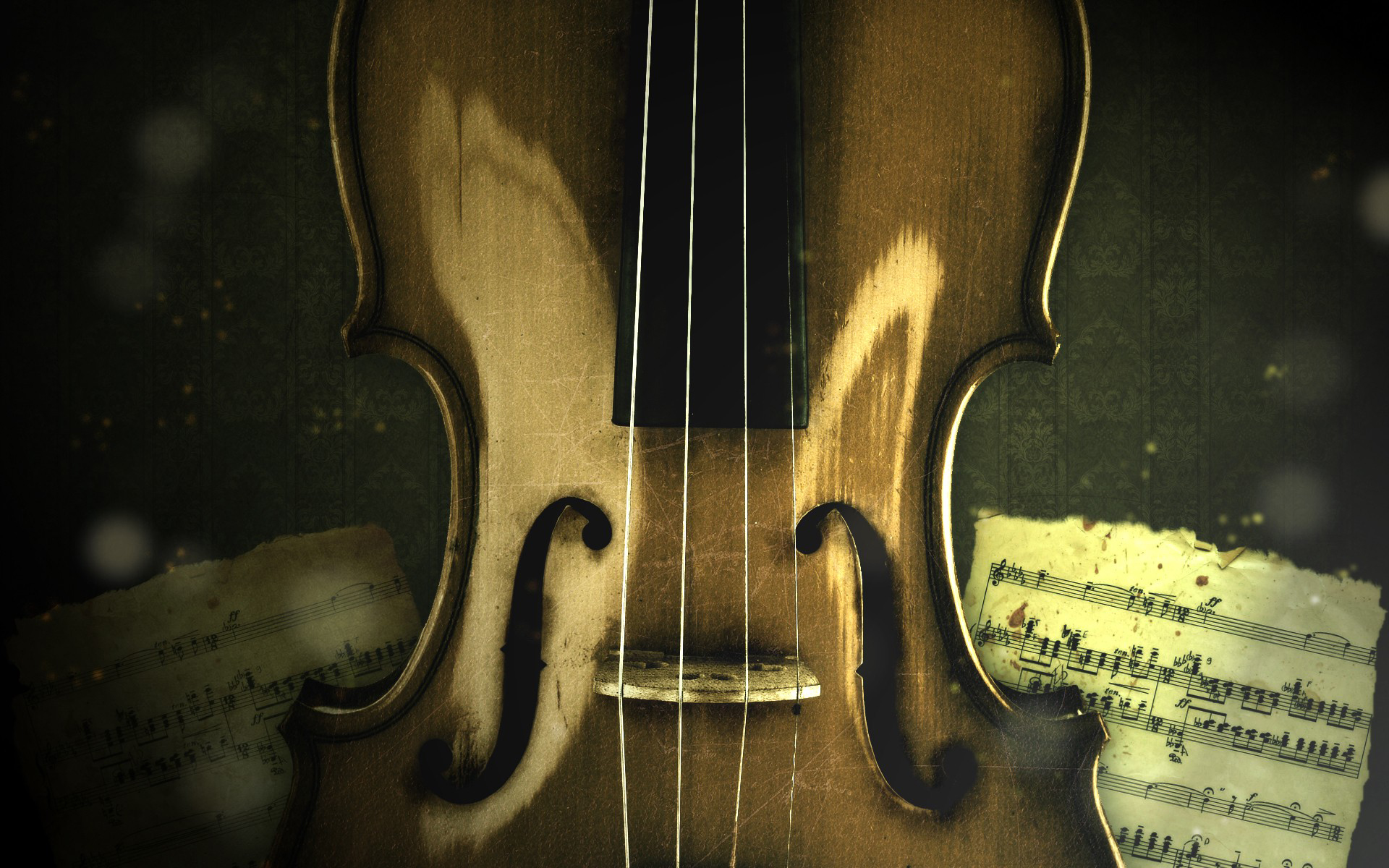 Handy-Wallpaper Violine, Musik kostenlos herunterladen.